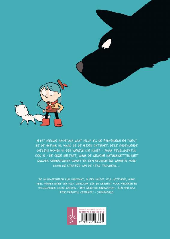 Hilda en de zwarte hond (Paperback)