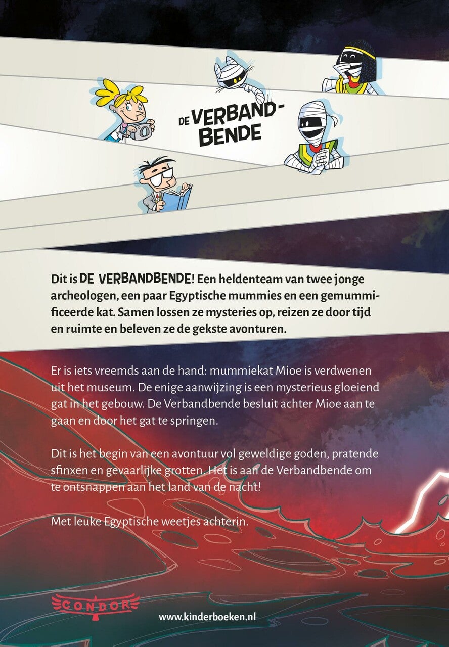 De verbandbende in het land van de nacht (E-book)