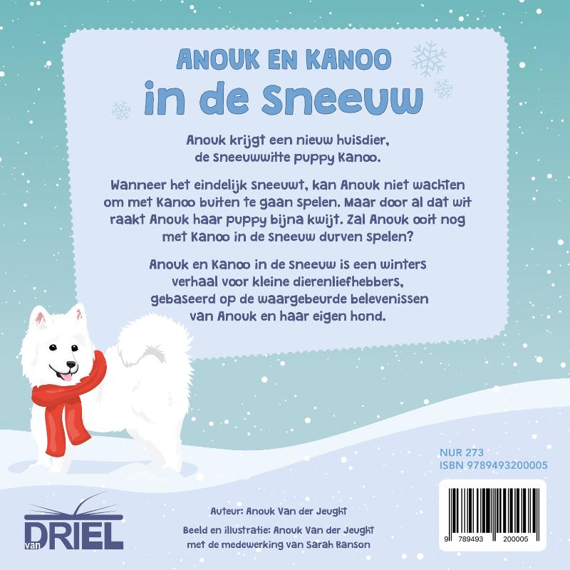 Anouk en Kanoo in de sneeuw (Hardback)