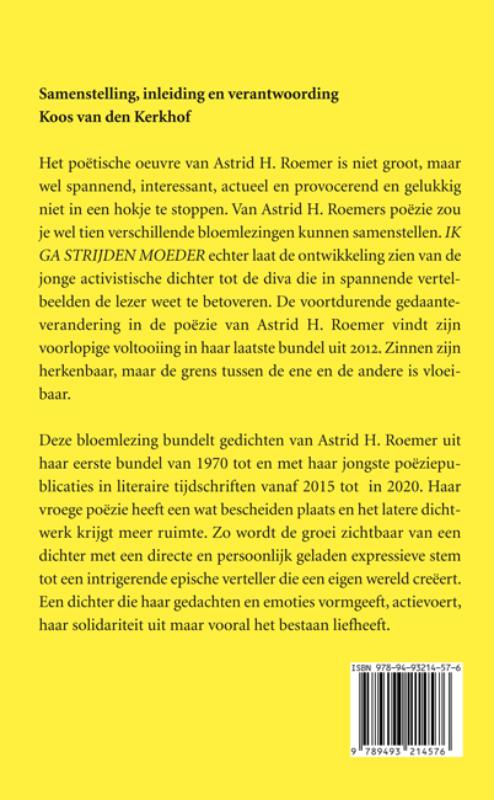 Ik ga strijden moeder (Paperback)