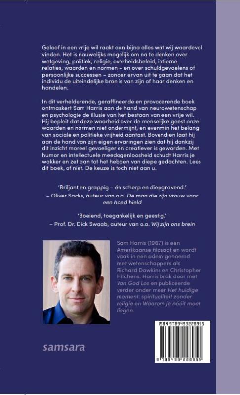 De vrije wil (Hardback)
