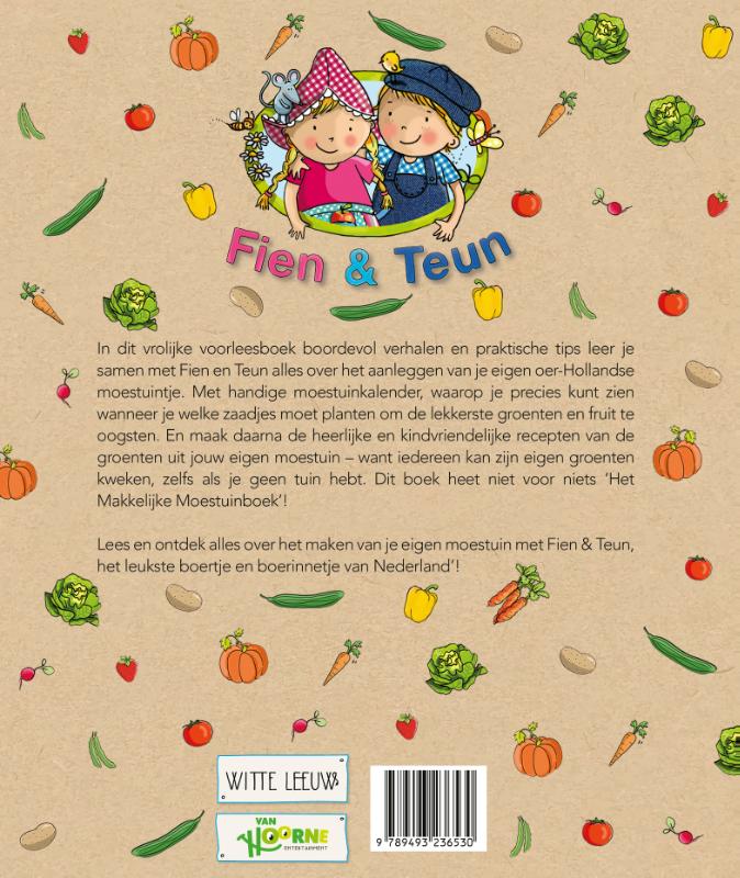 Het makkelijke moestuinboek (Hardback)