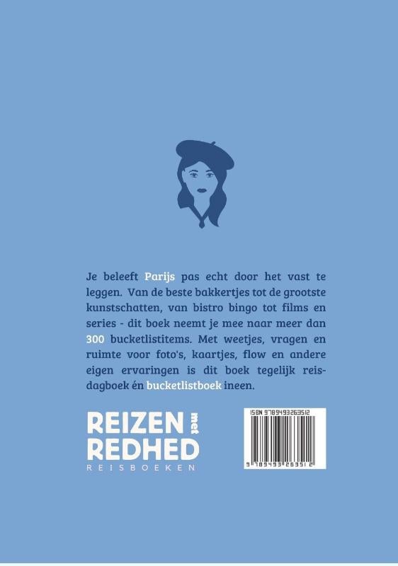 Bucketlist Parijs (Hardback)