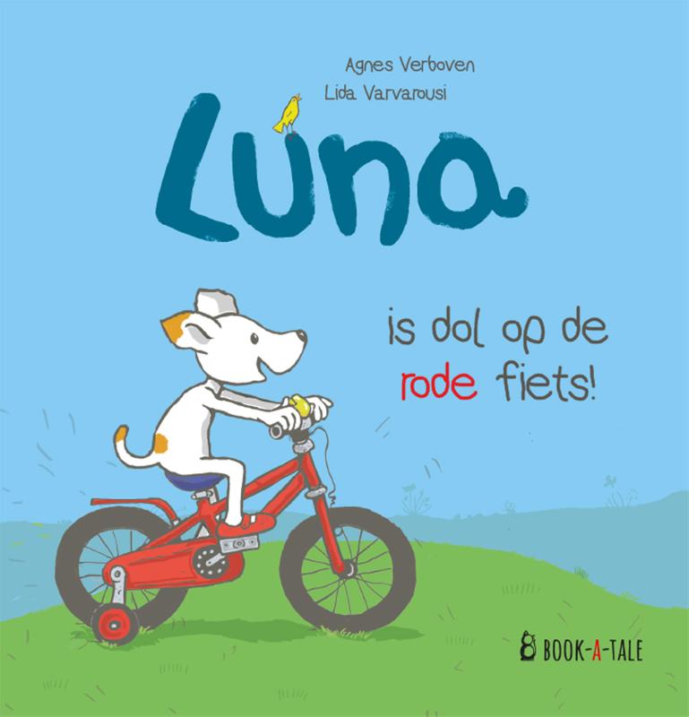 Luna is dol op de rode fiets! (Hardback)