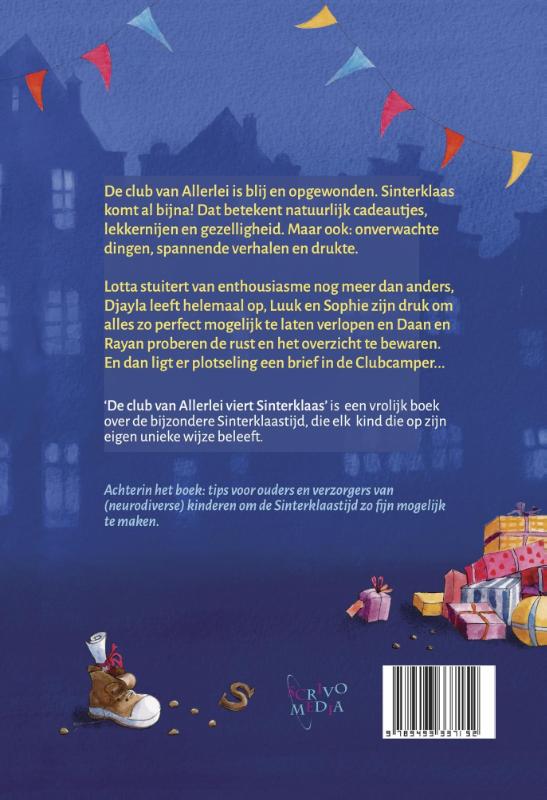 De club van Allerlei viert Sinterklaas (Hardback)