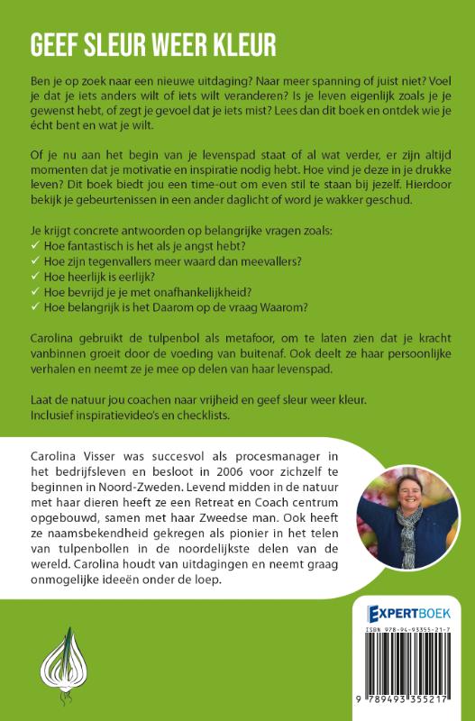 Geef sleur weer kleur (Hardback)