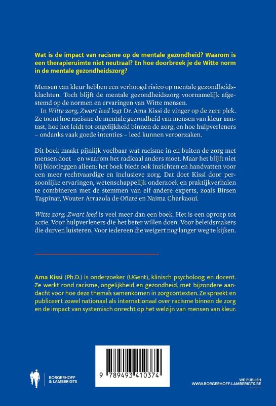 Witte zorg, zwart leed (Paperback)