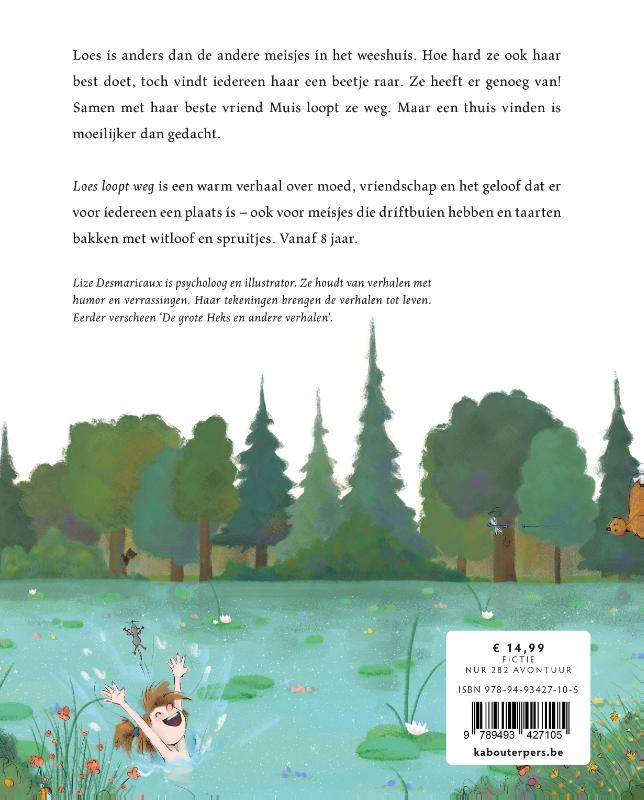 Loes loopt weg (Hardback)