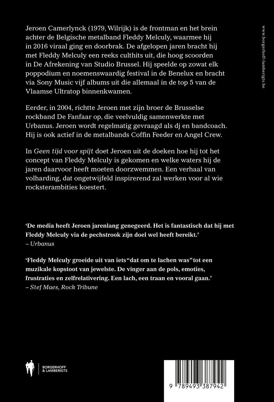 Geen tijd voor spijt (E-book)