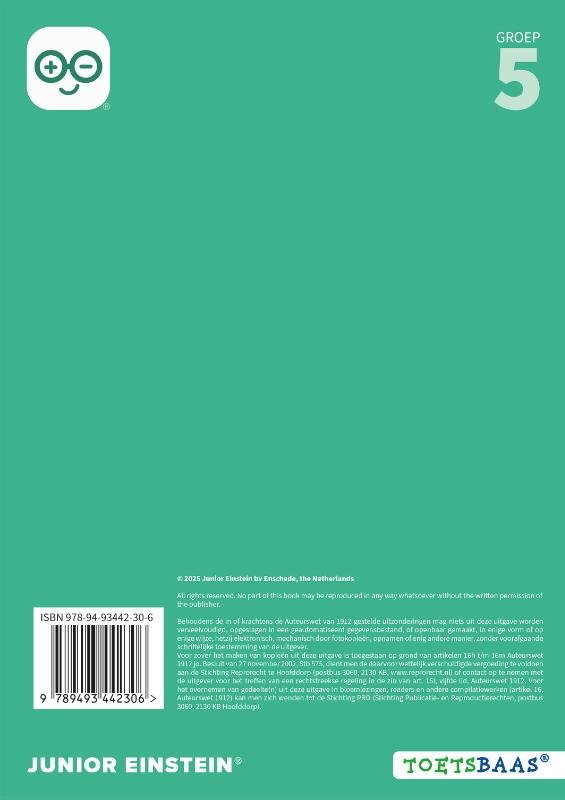 Rekenen voor de LVS-toetsen - Groep 5 - Werkboek 2 - Set van 5 (Paperback)