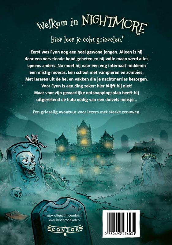 Nightmore: Pas op, weerwolf! (Hardback)