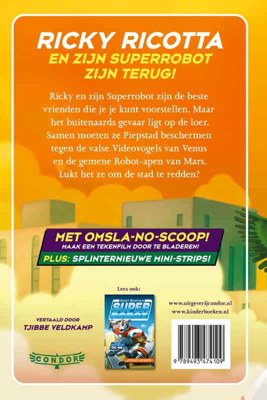 Ricky Ricotta's Superrobot en de Videovogels (Hardback)