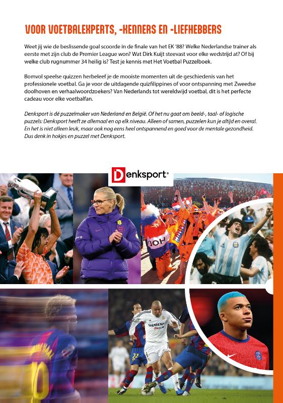 Denksport – Het Voetbal Puzzelboek (Paperback)