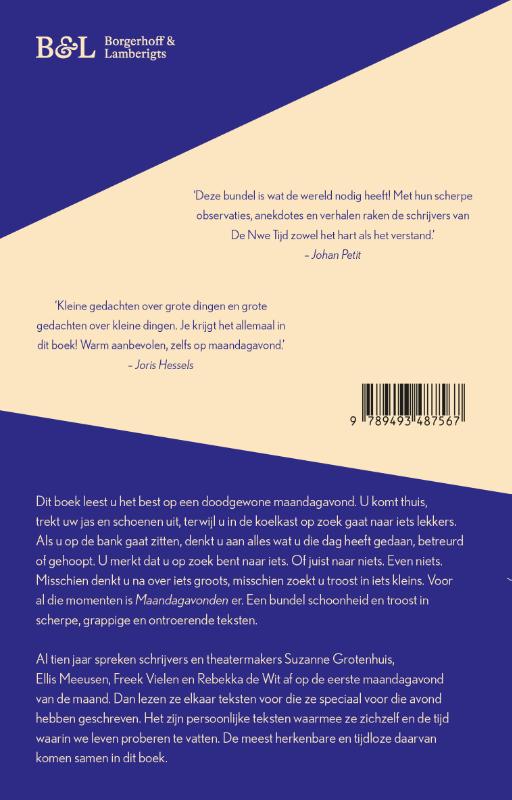 Maandagavonden (Paperback)