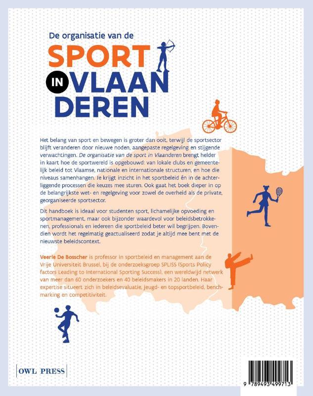 De organisatie van de sport in Vlaanderen (Paperback)