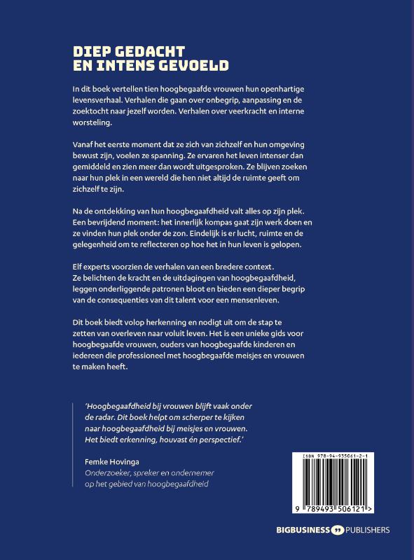 Diep gedacht en intens gevoeld (Paperback)