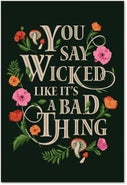 Wicked Embroidered Journal (Hardback)