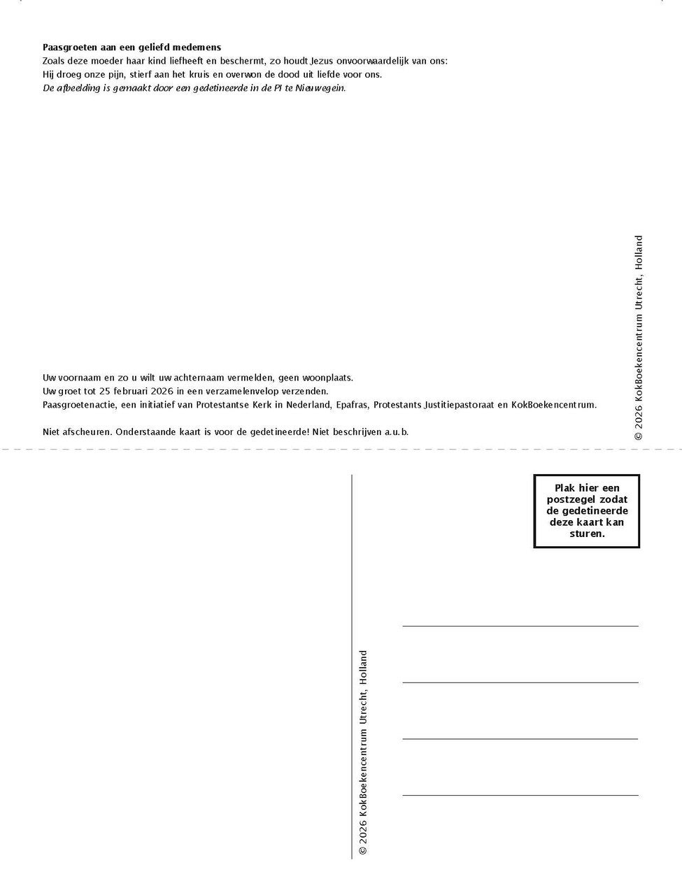 Paasgroeten Nederlands Dubbel 2026