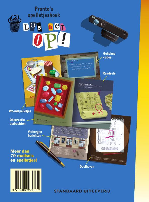 Los het op! Pronto's spelletjesboek (Paperback) Los het op! Pronto's spelletjesboek (Paperback)