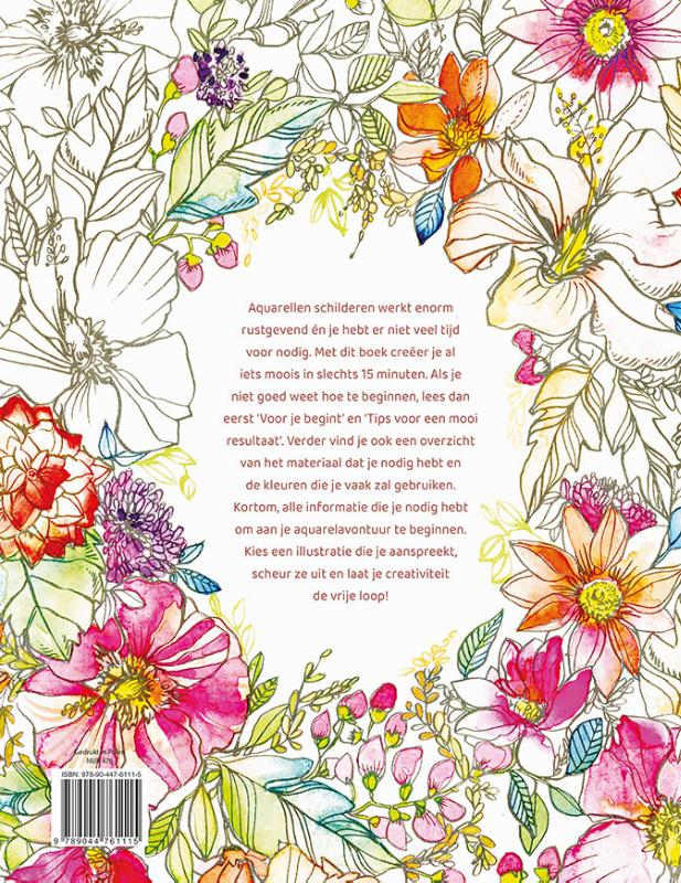 Bloemen schilderen in aquarel (Paperback) Bloemen schilderen in aquarel (Paperback)