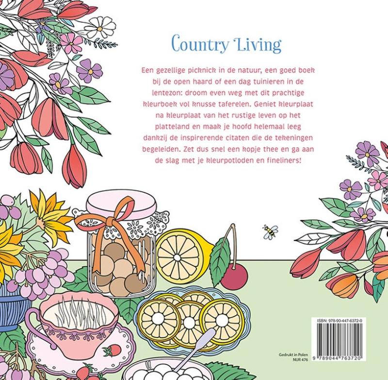 Country Living - Kleuren voor volwassenen (Paperback) Country Living - Kleuren voor volwassenen (Paperback)