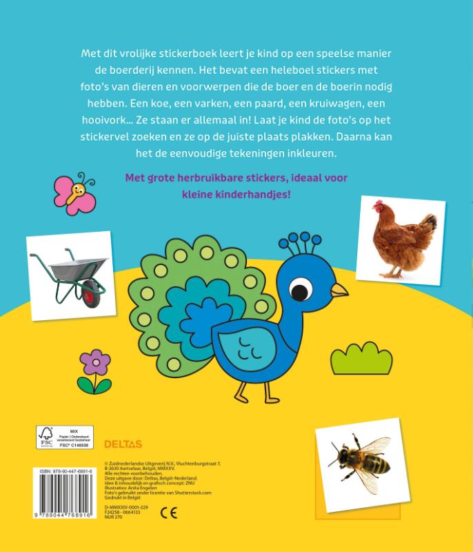 Op de boerderij Stickerboek (Paperback) Op de boerderij Stickerboek (Paperback)