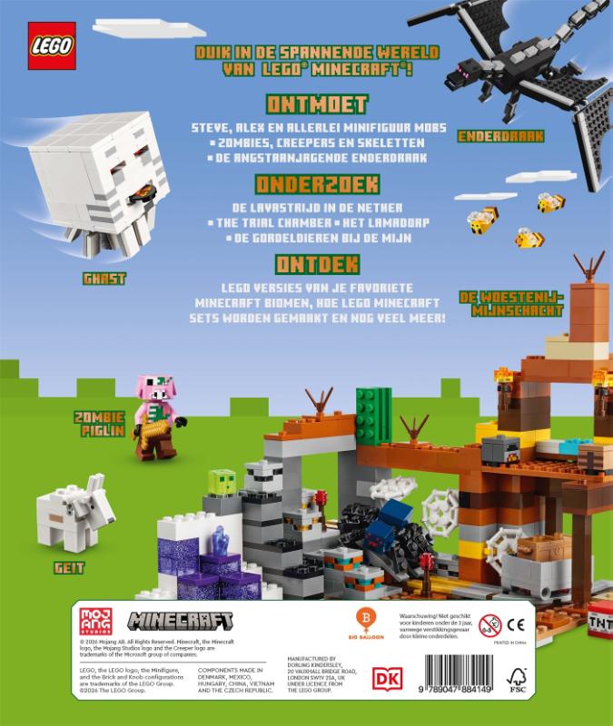 Groot LEGO® Minecraft™ boek (Hardback) Groot LEGO® Minecraft™ boek (Hardback)