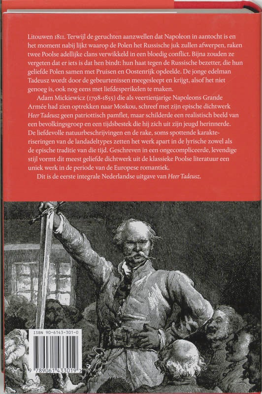 Heer Tadeusz, of De laatste strooptocht in Litouwen (Hardback) Heer Tadeusz, of De laatste strooptocht in Litouwen (Hardback)