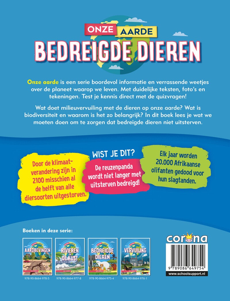Bedreigde dieren (Hardback) Bedreigde dieren (Hardback)