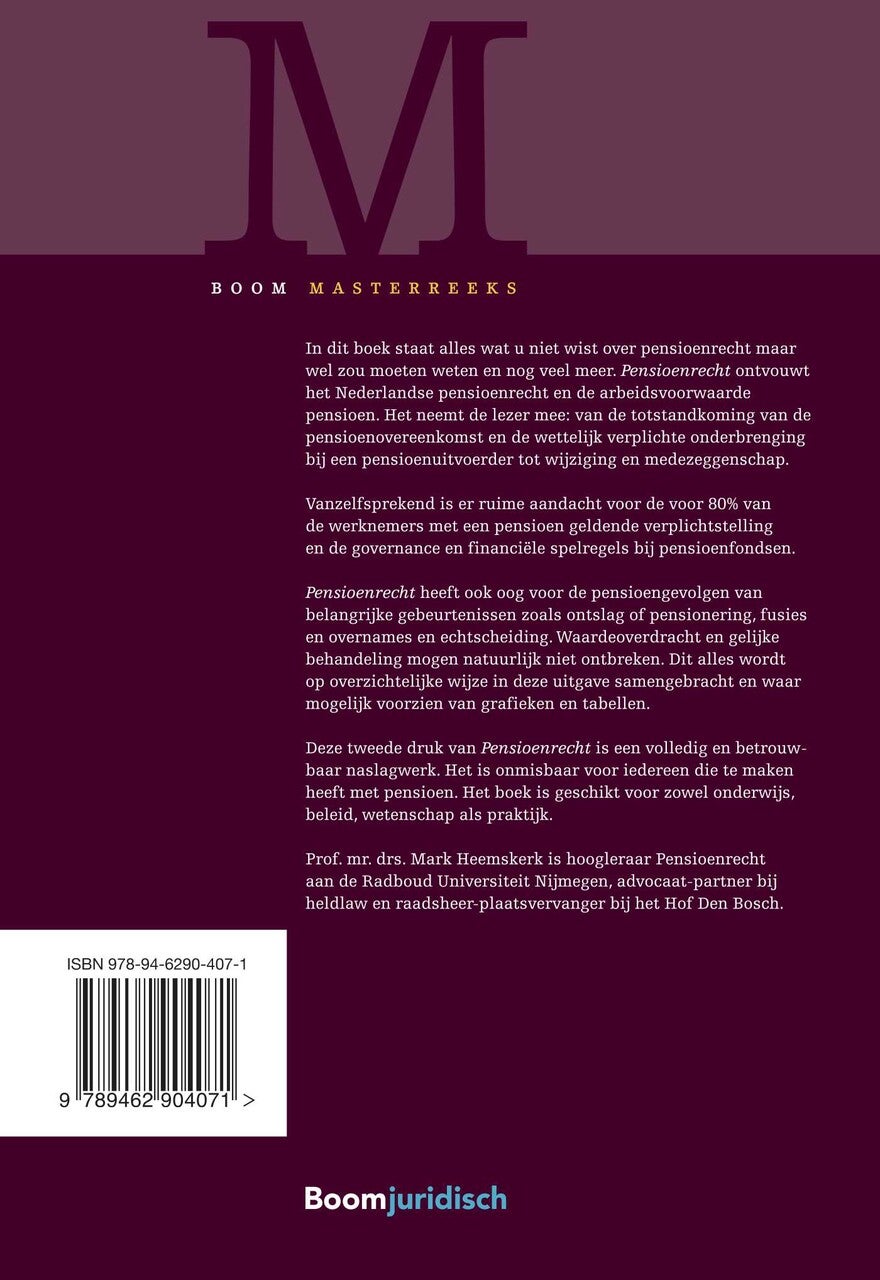 Pensioenrecht (E-book) Pensioenrecht (E-book)