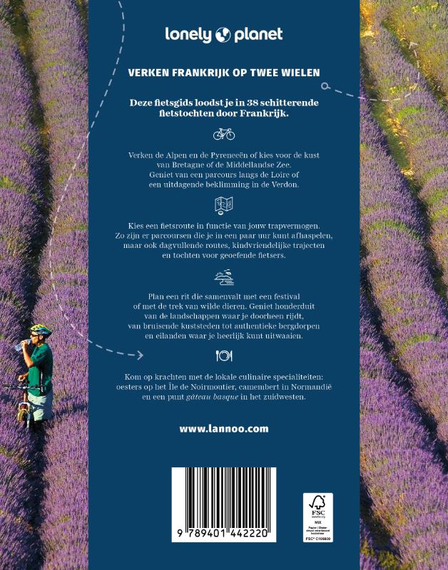 Lonely Planet fietsgids Frankrijk (Paperback) Lonely Planet fietsgids Frankrijk (Paperback)