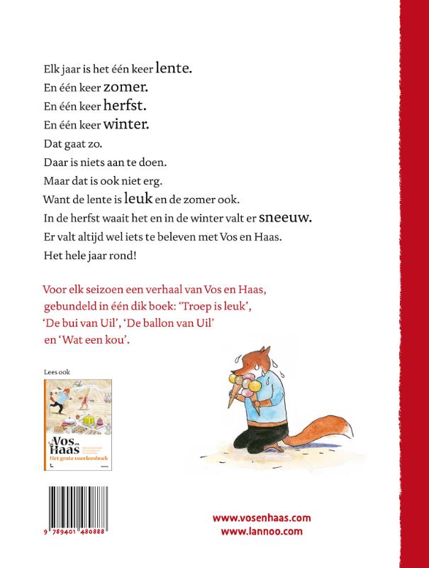 Vos en Haas en de seizoenen (Hardback) Vos en Haas en de seizoenen (Hardback)