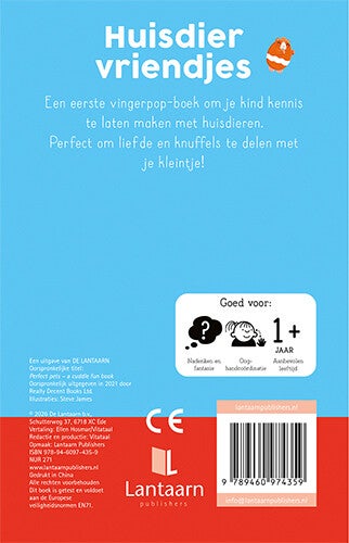 Knuffelpret - Huisdiervriendjes (Kartonboek) Knuffelpret - Huisdiervriendjes (Kartonboek)