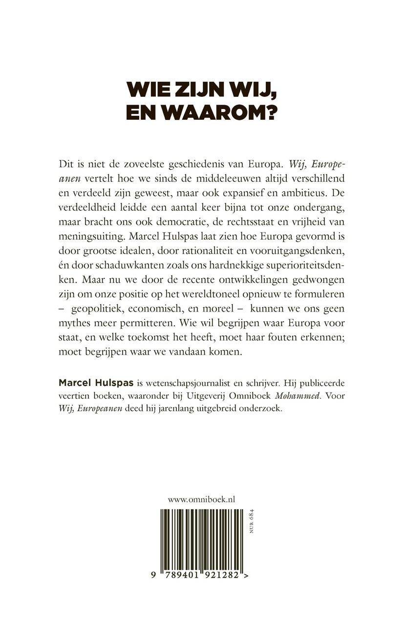 Wij, Europeanen (Paperback) Wij, Europeanen (Paperback)