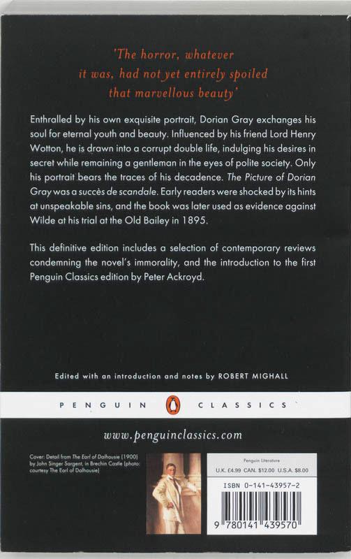The Picture of Dorian Gray (Paperback) The Picture of Dorian Gray (Paperback)