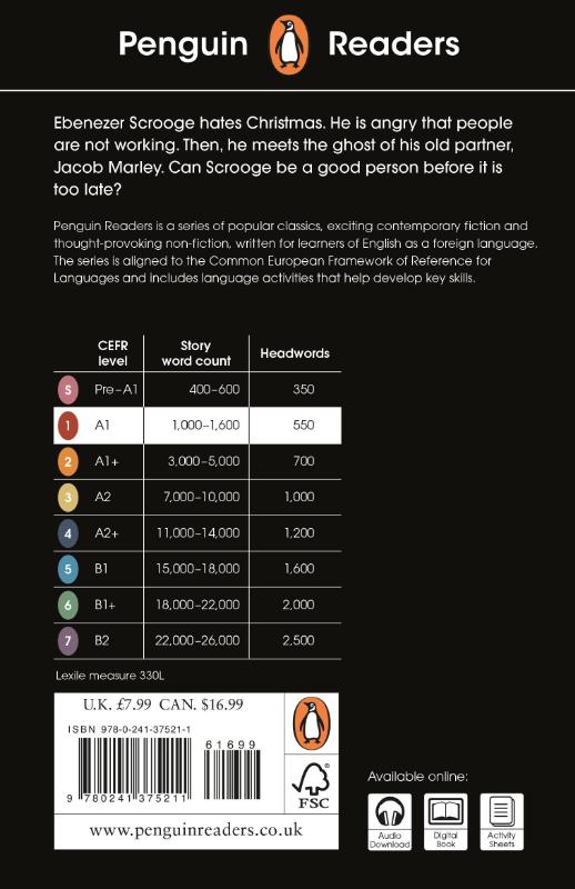 Penguin Readers Level 1: A Christmas Carol (ELT Graded Reader) (Paperback) Penguin Readers Level 1: A Christmas Carol (ELT Graded Reader) (Paperback)