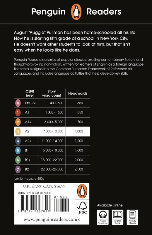 Penguin Readers Level 3: Wonder (ELT Graded Reader) (Paperback) Penguin Readers Level 3: Wonder (ELT Graded Reader) (Paperback)