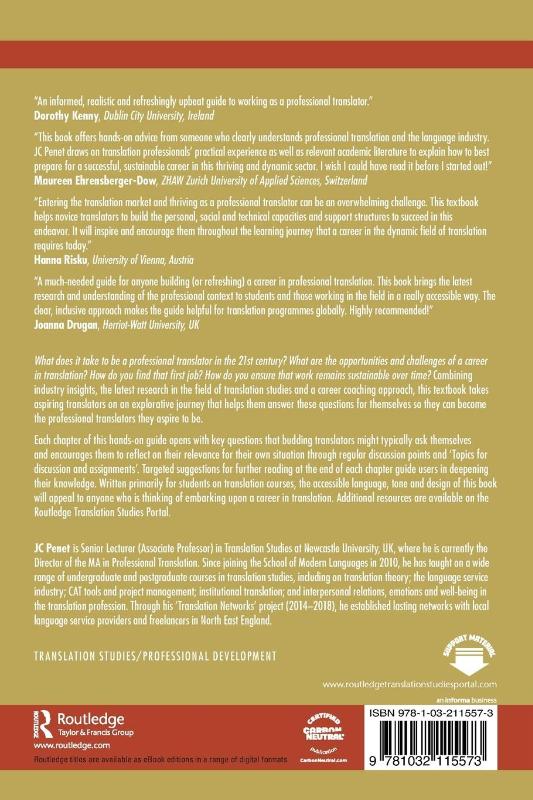 Working as a Professional Translator (Paperback) Working as a Professional Translator (Paperback)