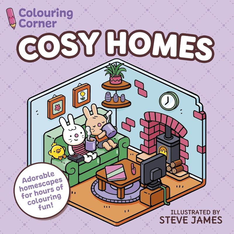 Colouring Corner: Cosy Homes (Paperback) Colouring Corner: Cosy Homes (Paperback)