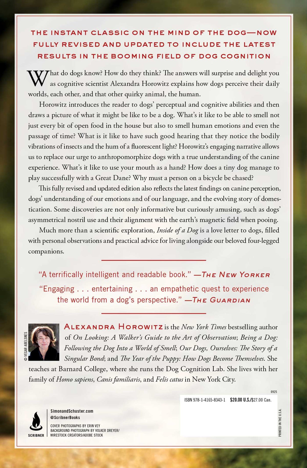 Inside of a Dog (Paperback) Inside of a Dog (Paperback)