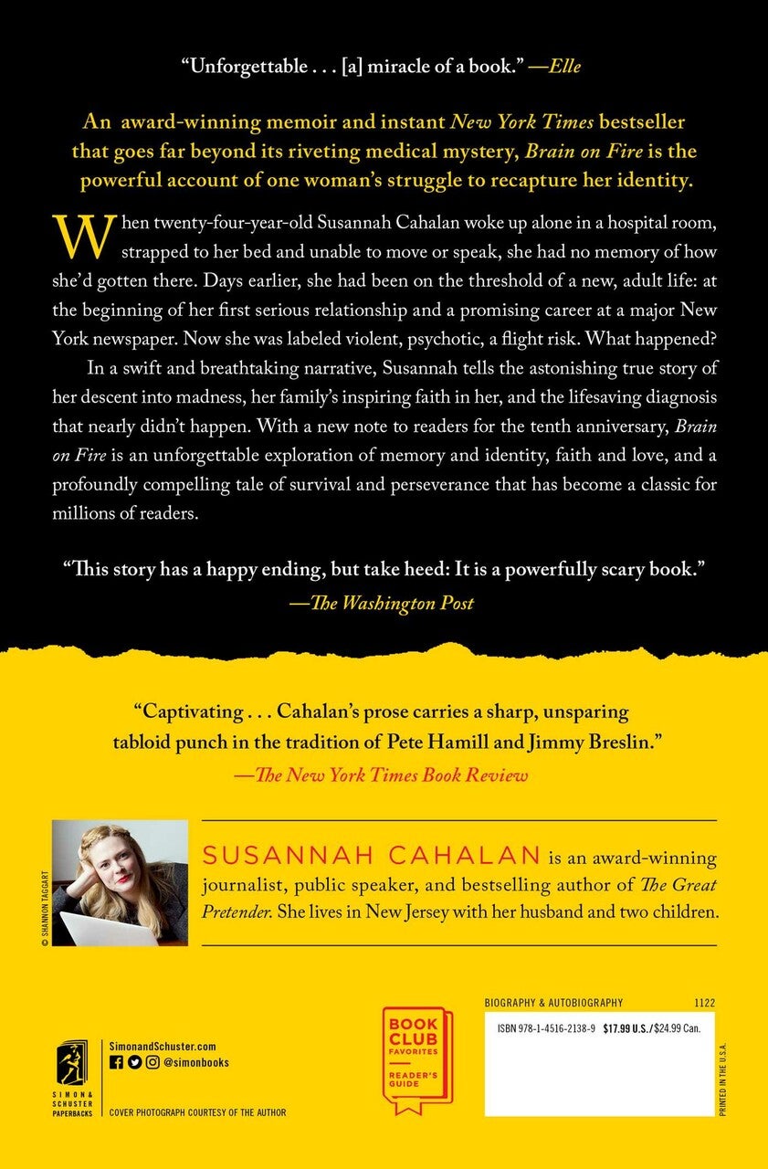 Brain on Fire (10th Anniversary Edition) (Paperback) Brain on Fire (10th Anniversary Edition) (Paperback)