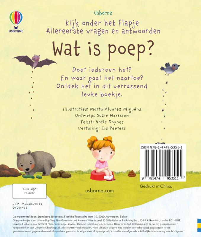 Wat is poep? (Kartonboek) Wat is poep? (Kartonboek)