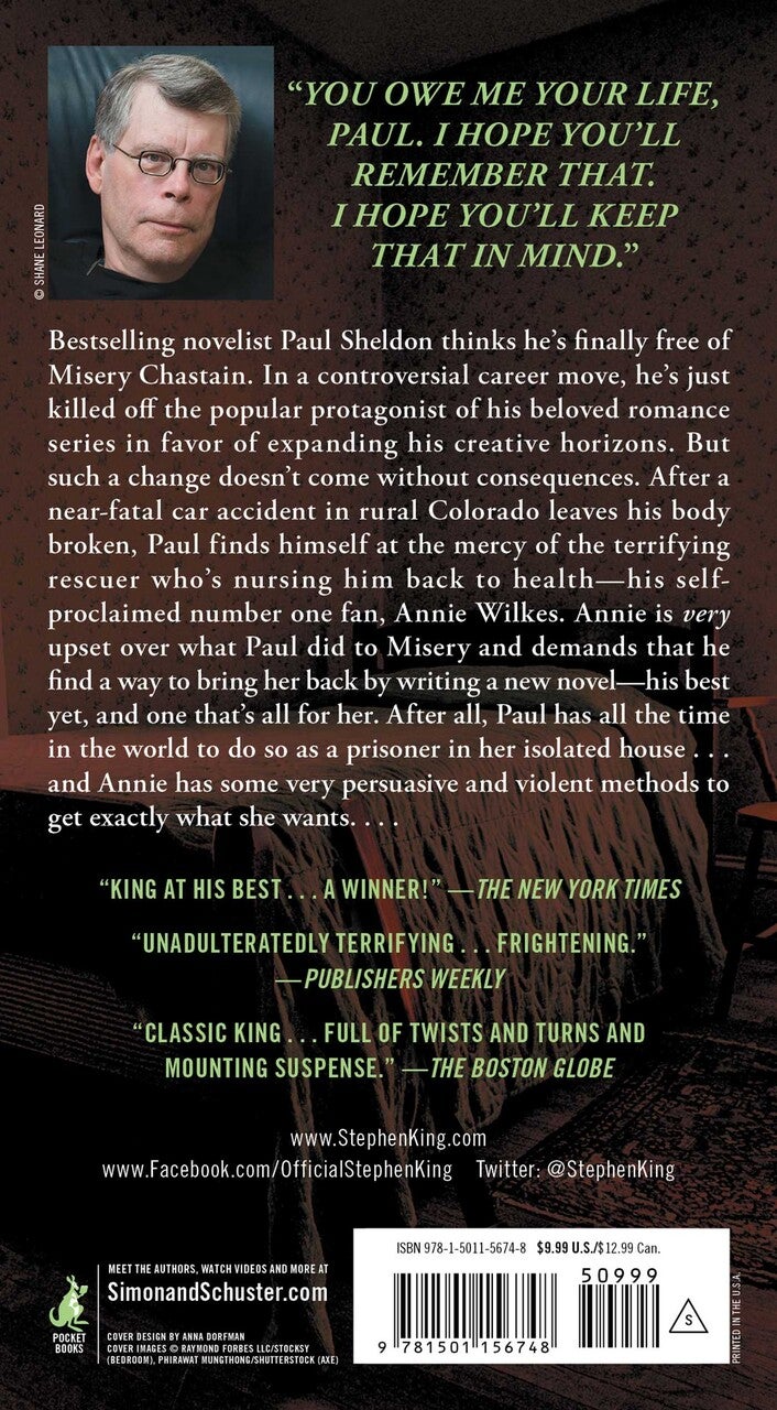 Misery (Paperback) Misery (Paperback)