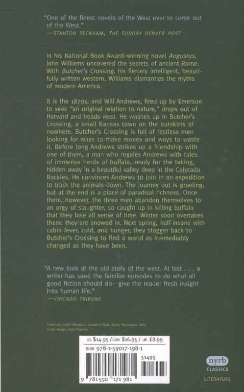 Butcher's Crossing (Paperback) Butcher's Crossing (Paperback)