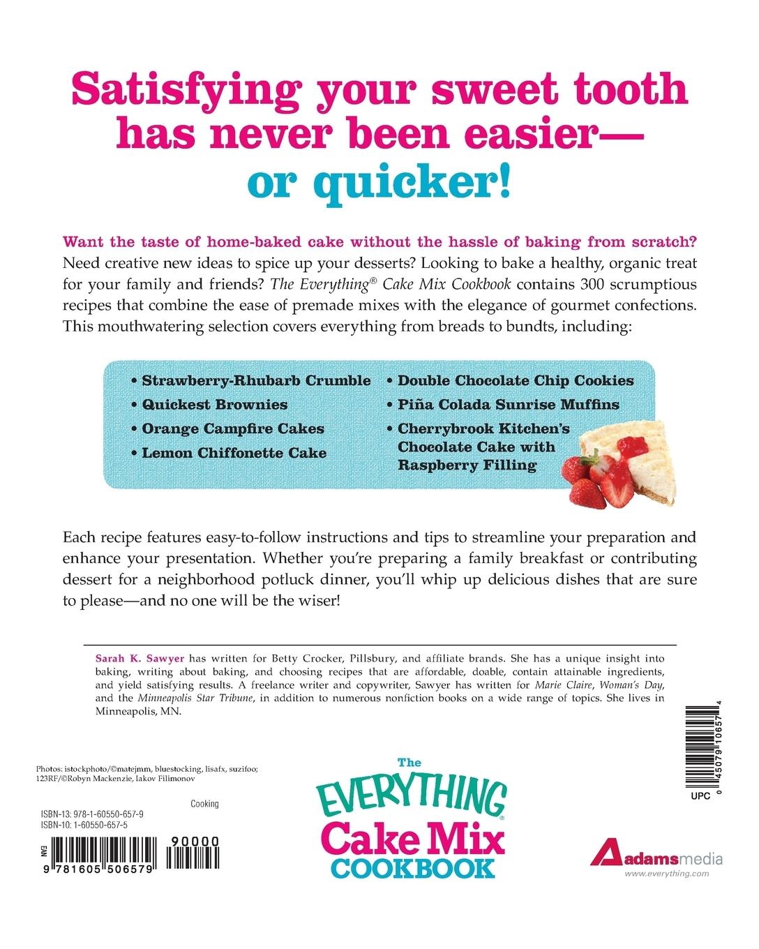 The Everything Cake Mix Cookbook (Paperback) The Everything Cake Mix Cookbook (Paperback)