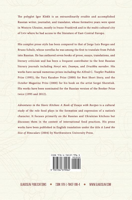 Adventures in the Slavic Kitchen: A book of Essays with Recipes (Paperback) Adventures in the Slavic Kitchen: A book of Essays with Recipes (Paperback)