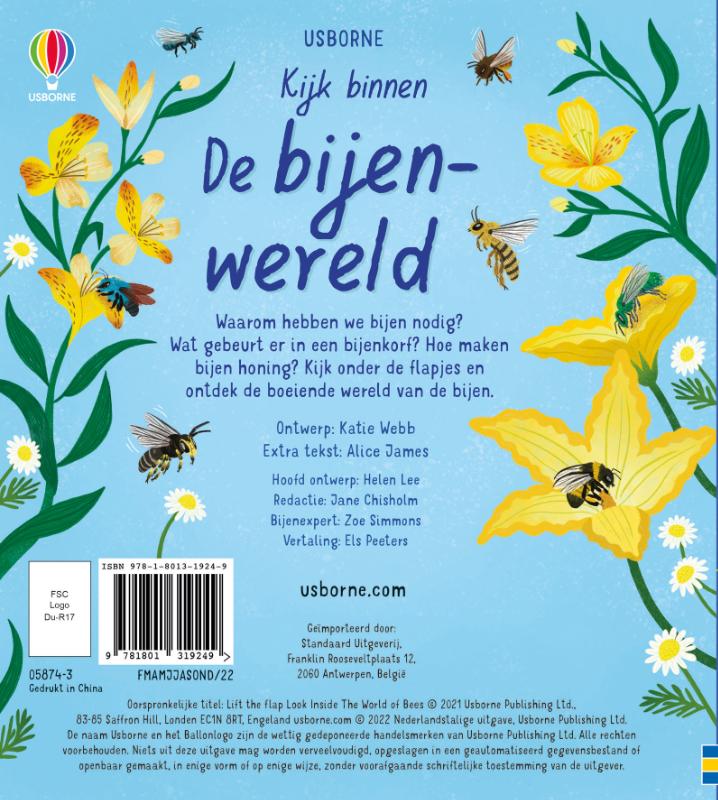 De bijenwereld (Kartonboek) De bijenwereld (Kartonboek)