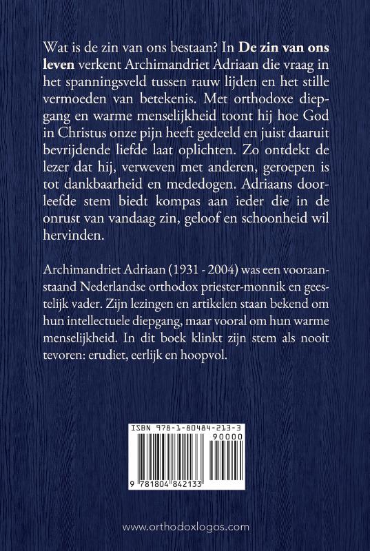 De zin van ons leven (Paperback) De zin van ons leven (Paperback)