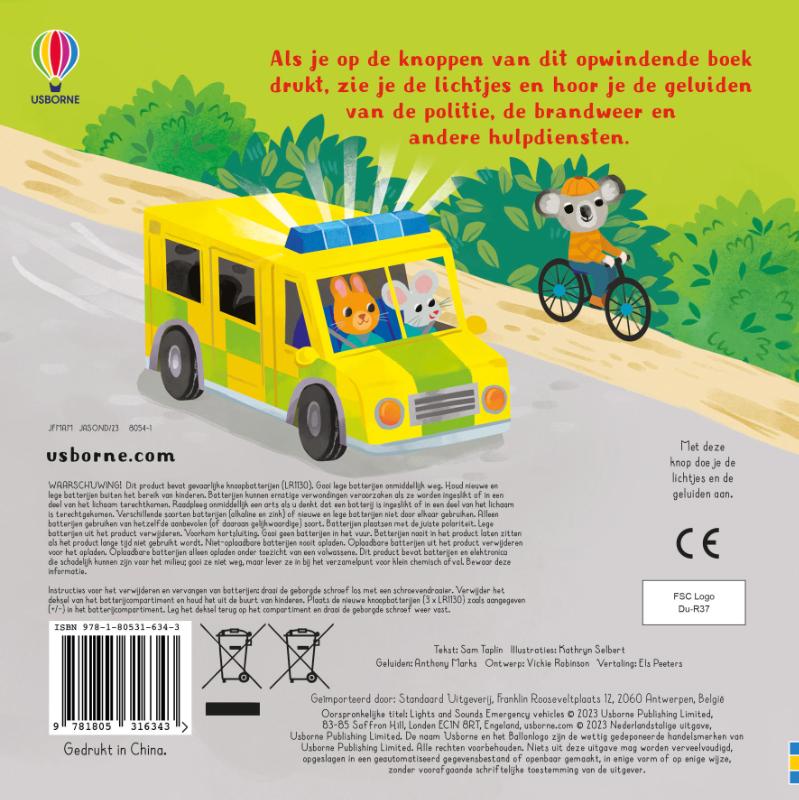 Hulpdiensten (Kartonboek) Hulpdiensten (Kartonboek)