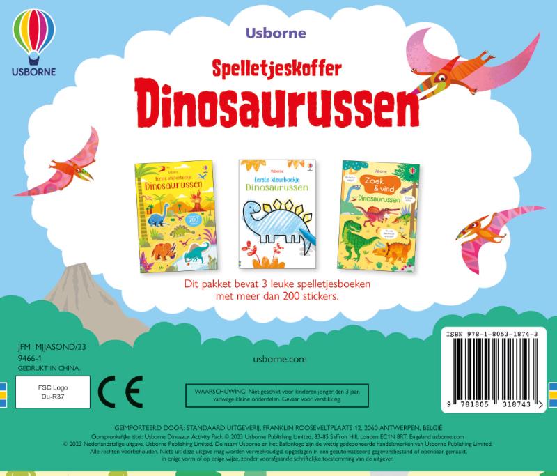 Spelletjeskoffer Dinosaurussen (Paperback) Spelletjeskoffer Dinosaurussen (Paperback)